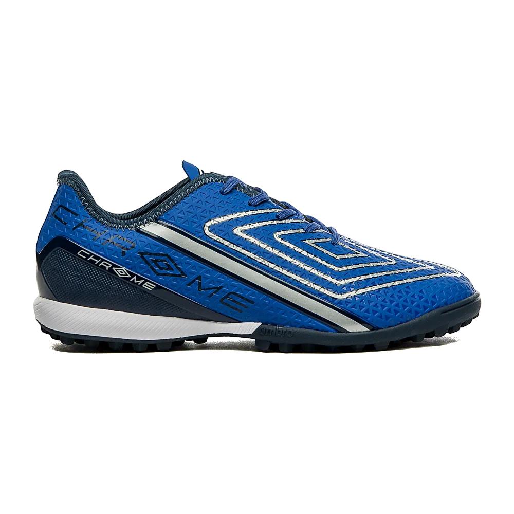 Umbro Futbol Society Masculino Chrome Royal/Marino/Plata