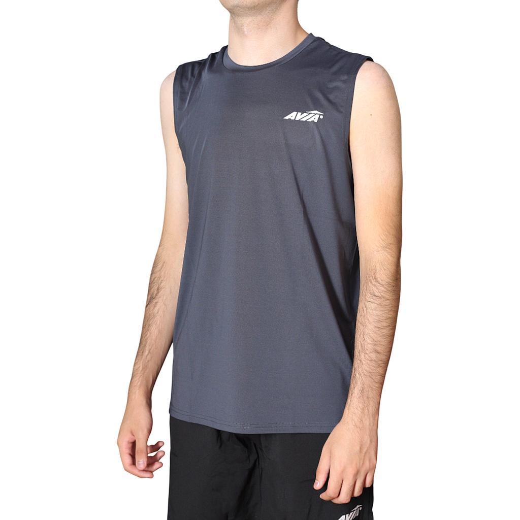 Avia Musculosas Masculino Running Oslo Dk Grey