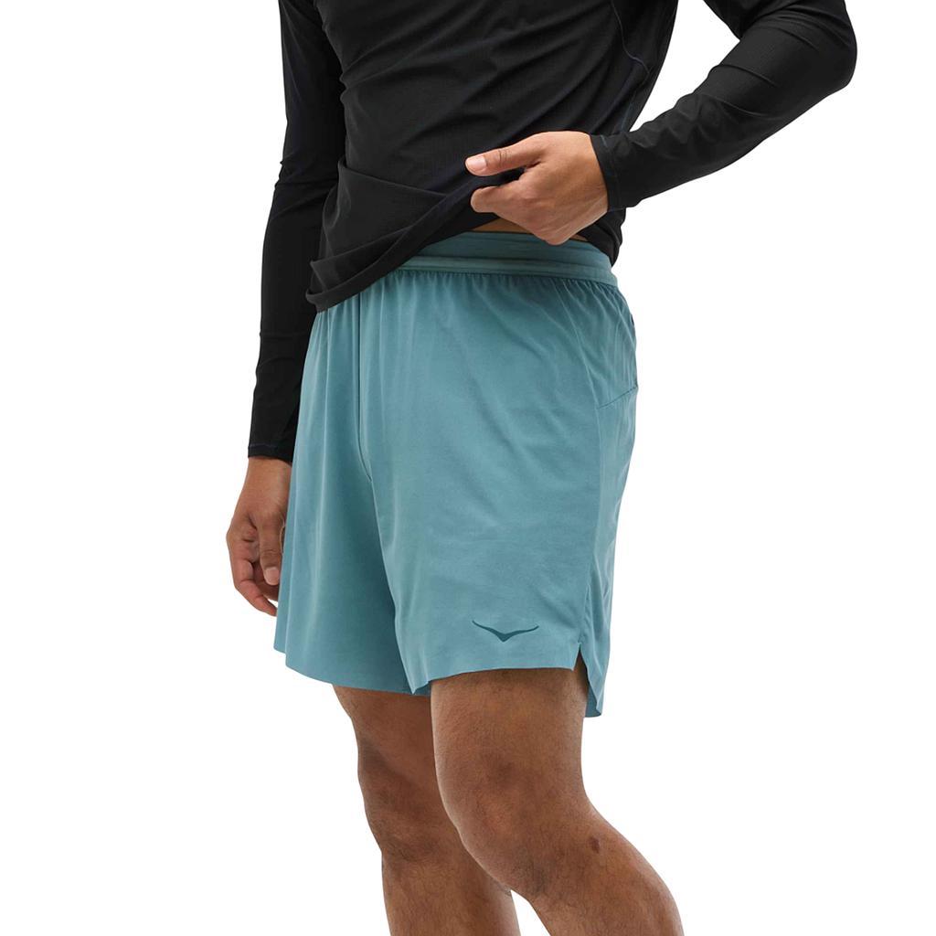 Hoka Shorts Masculino Running Glide 7 Mountain Fog