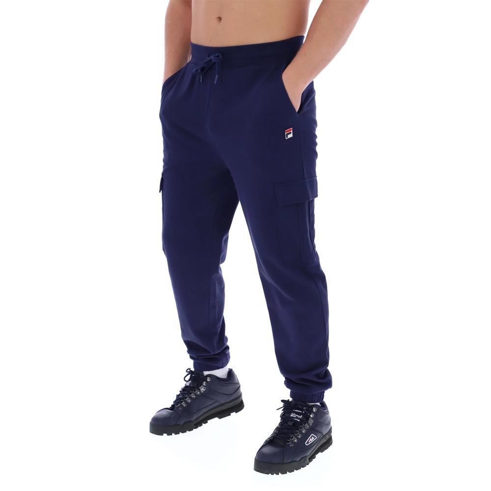 Fila Pantalones Masculino Ezra Cargo Jogger Fila Navy