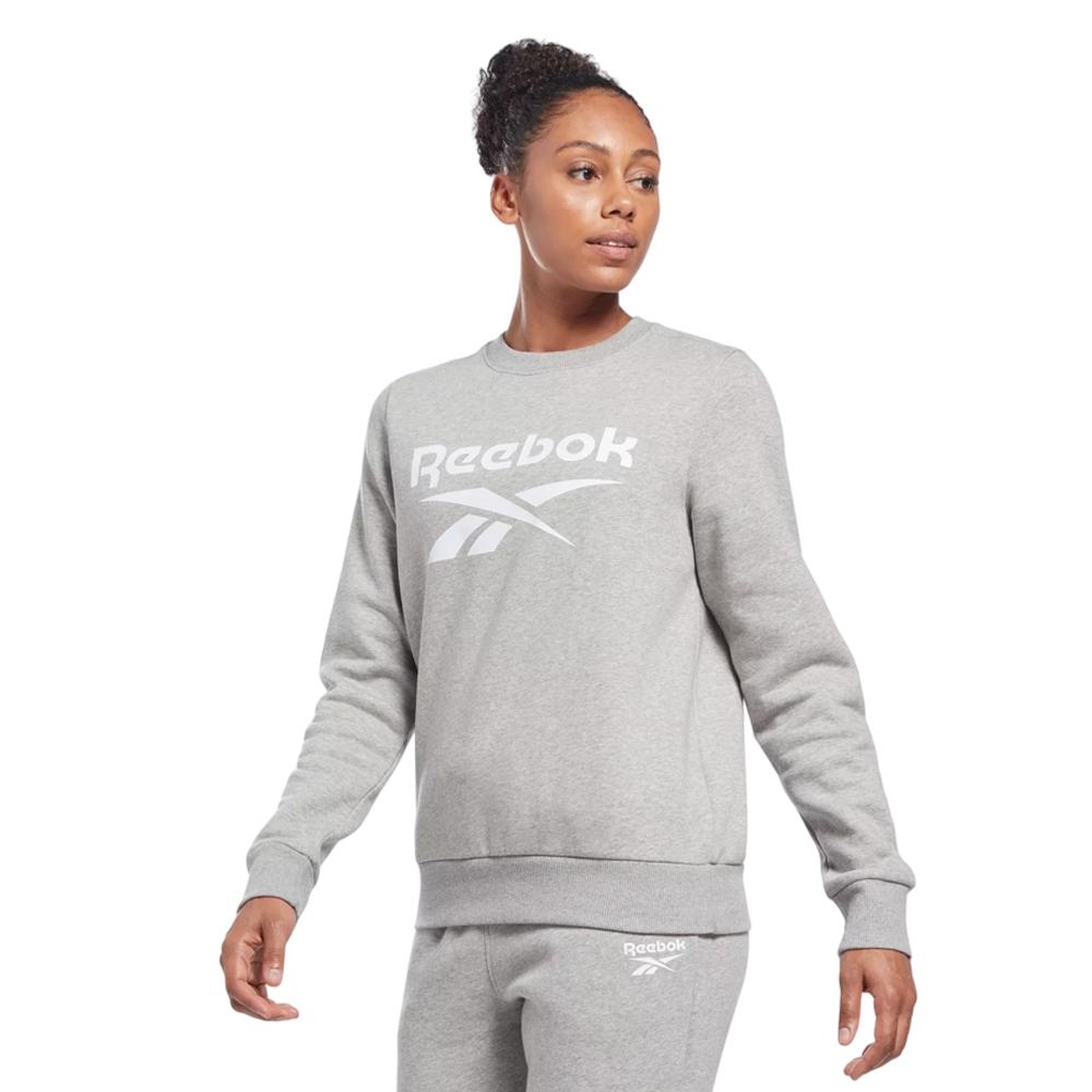Reebok Sweaters Femenino RI BL Fleece Crew Medium grey heather