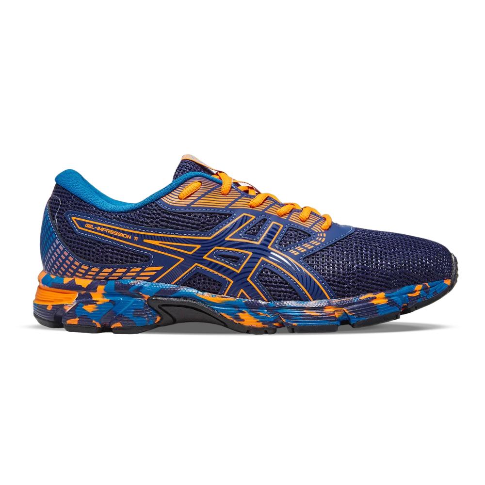 Asics Running Masculino Gel-Impression 11 Indigo Blue/Shocking Orange