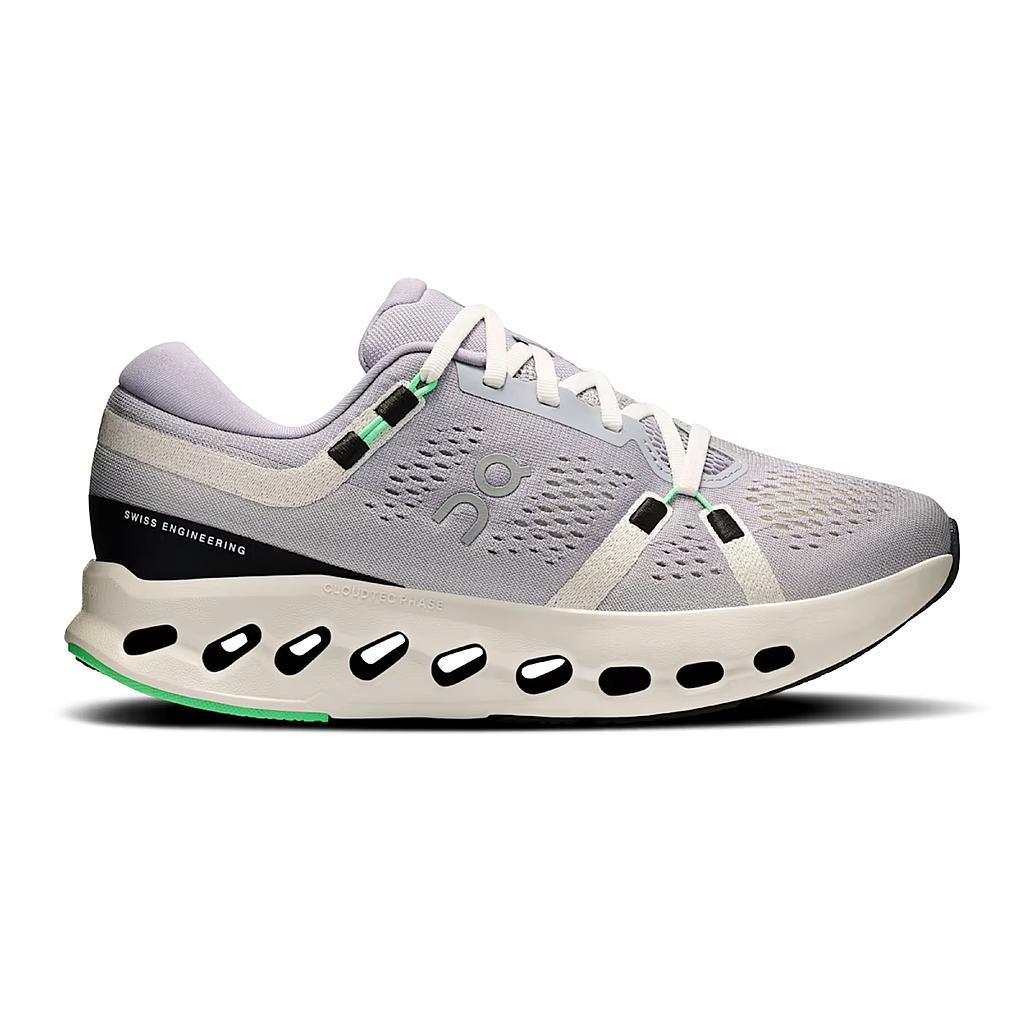 On Deportivos Femenino Running Cloudsurfer 2 Lilac/Ivory