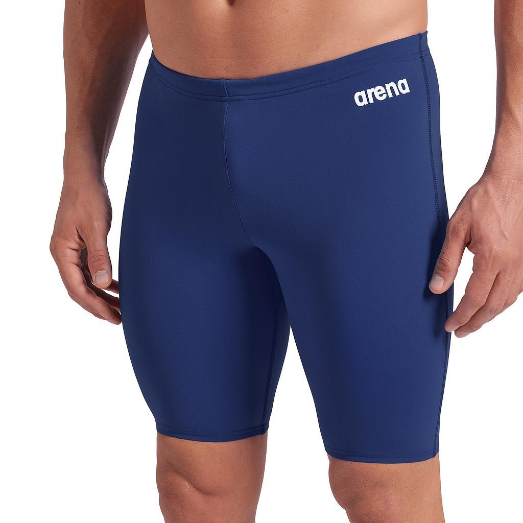 Arena Short de baño Masculino Natacion Team Swim Jammer Solid Navy White