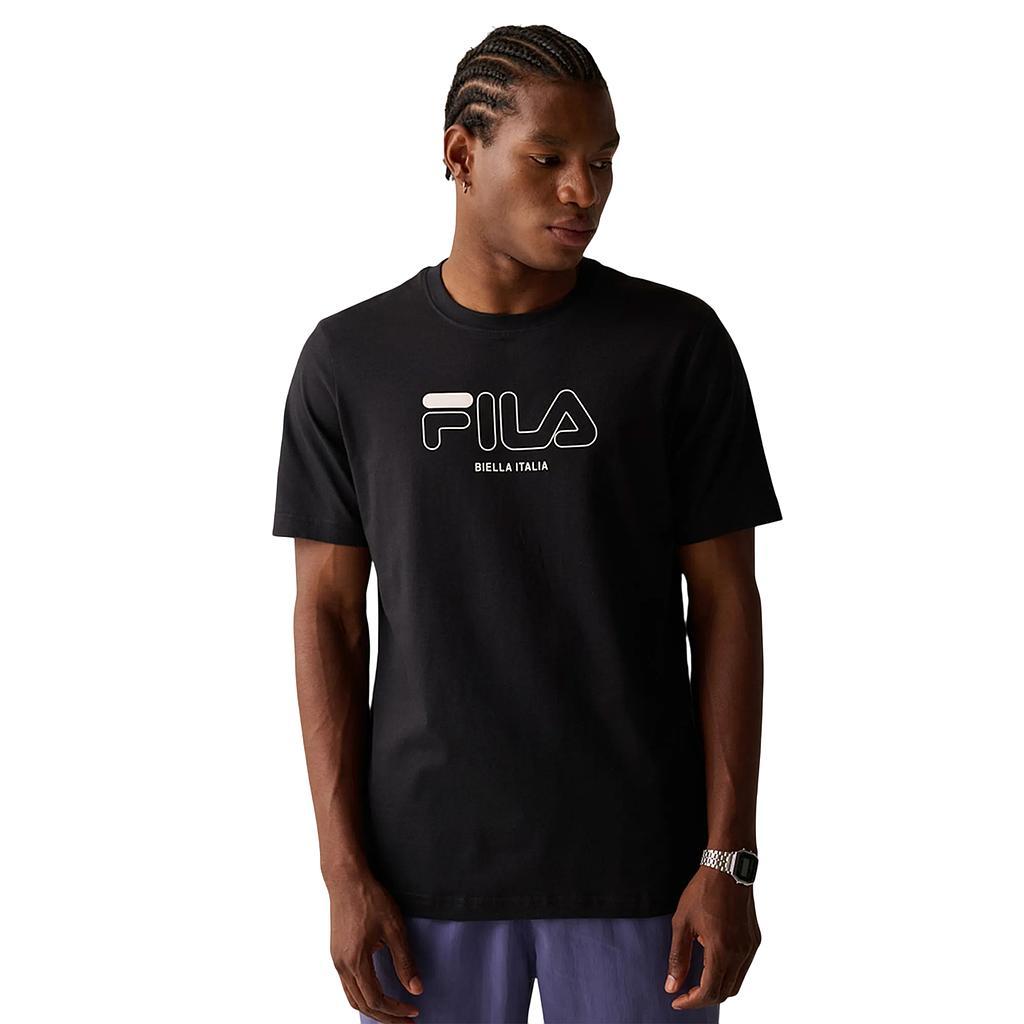 Fila Remeras Masculino Moda Slim Classic Black