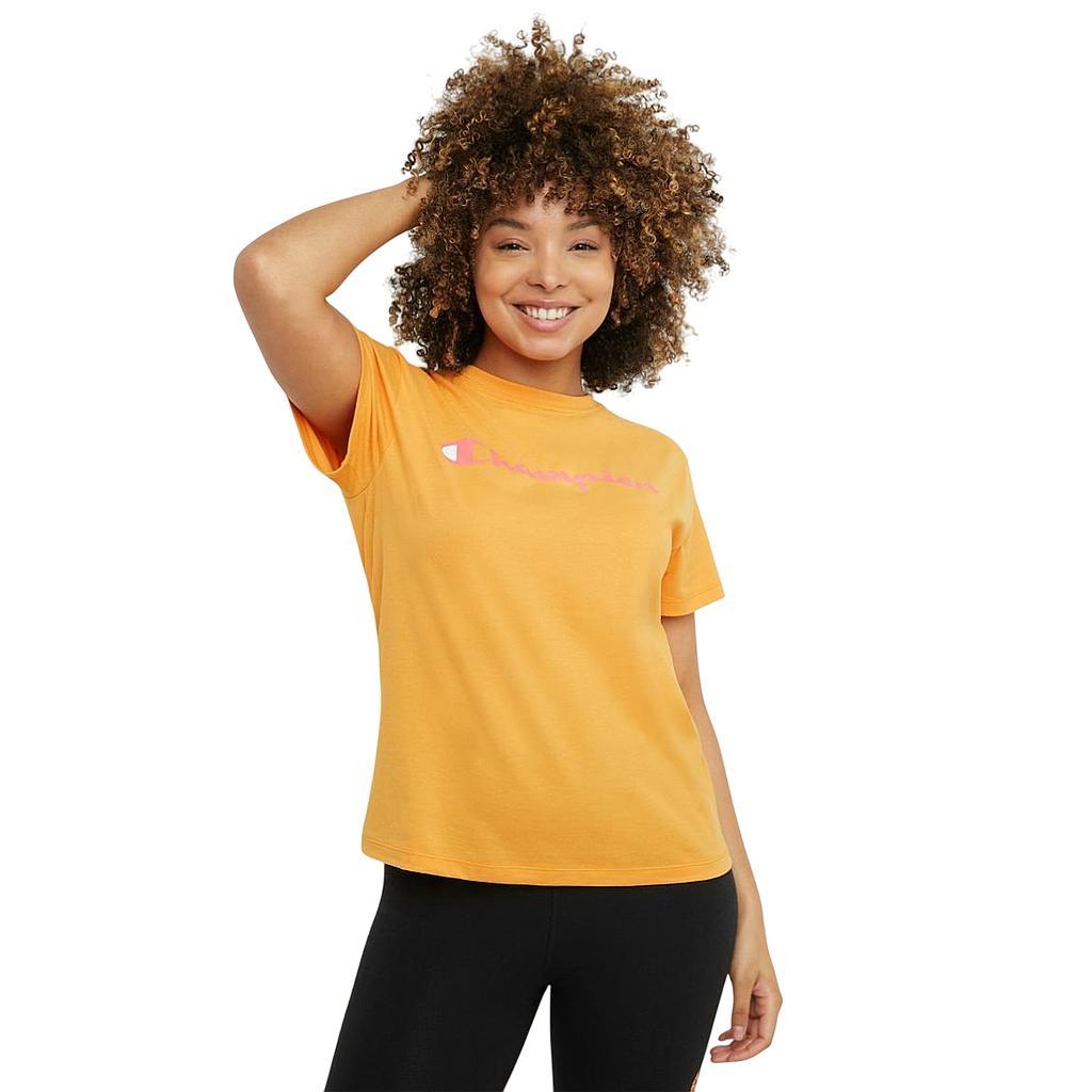 Champion Remeras Jsy SS Tee Capri Orange
