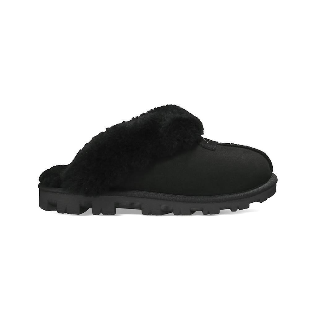 UGG Slipper Femenino Moda Coquette Black