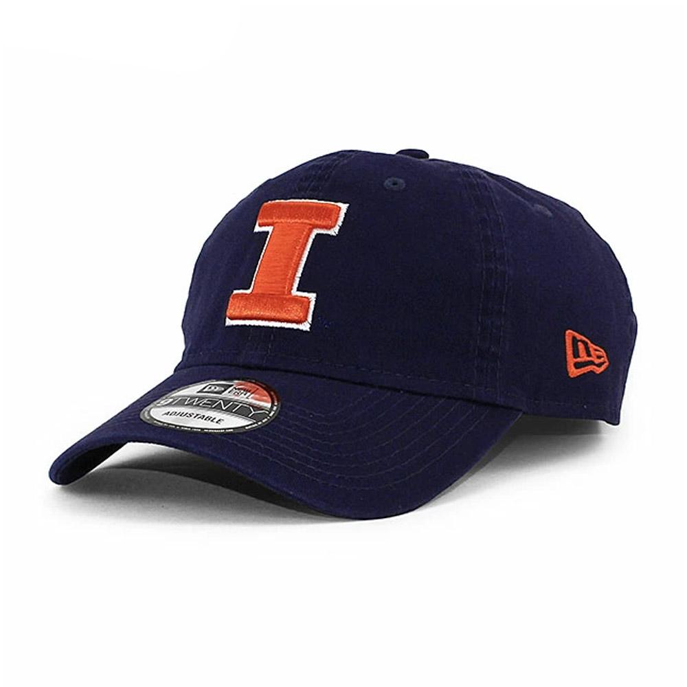 MAZ-60235154 New Era Gorros NFL 9Twenty Illinois Fighting Illini Navy/White/Orange
