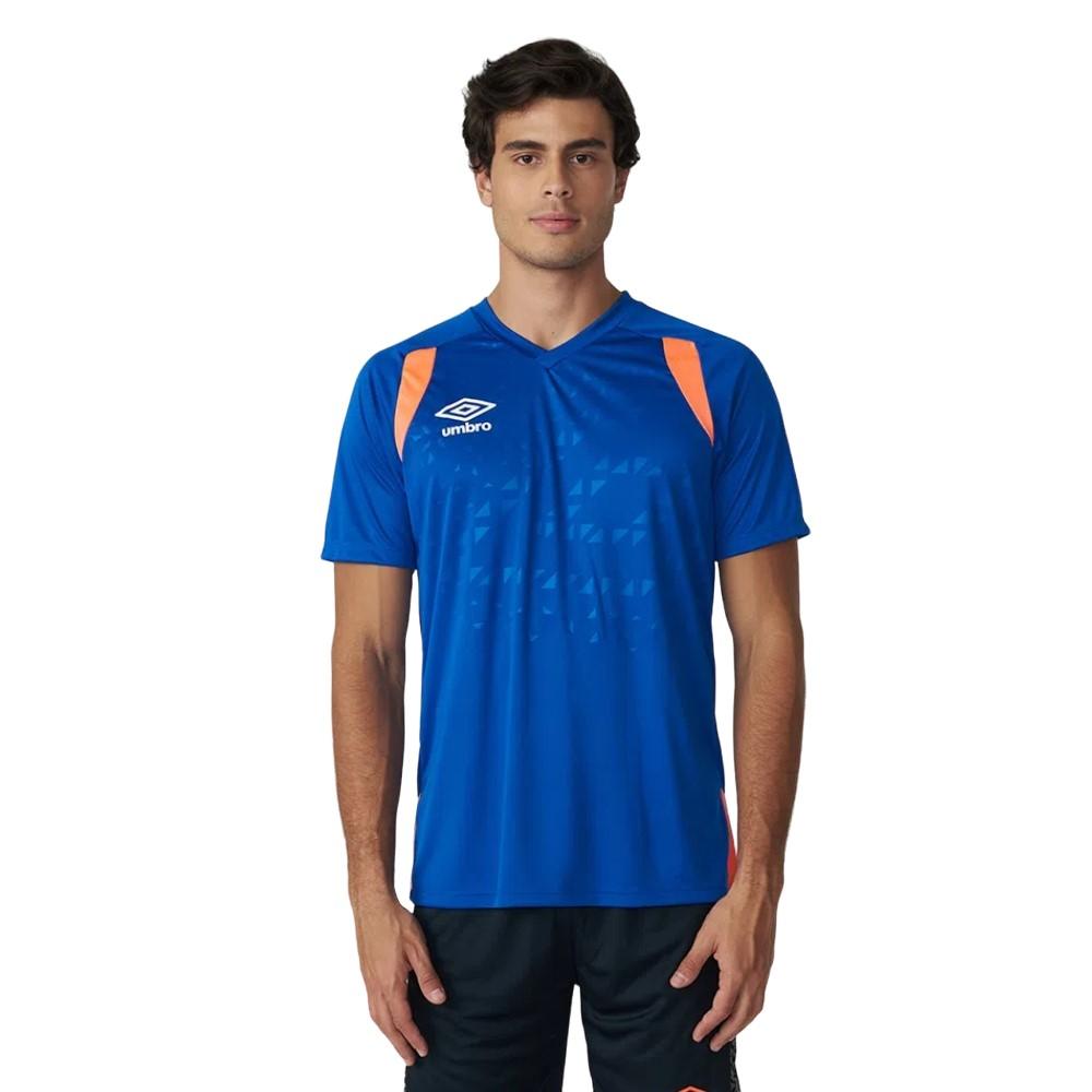 Umbro Masculino T-Shirts Diamond Relief Royal/Coral