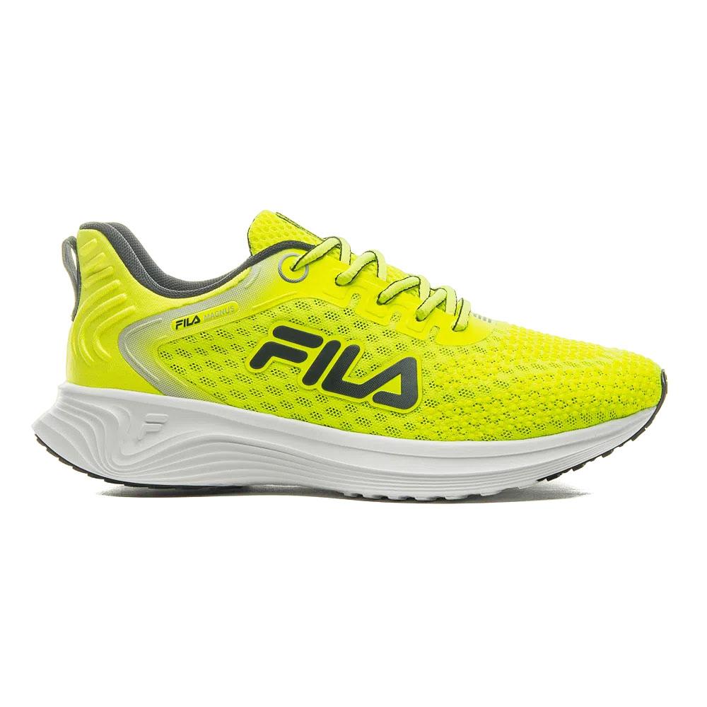 Fila Lifestyle Masculino Magnus Lima/Negro/Grafito