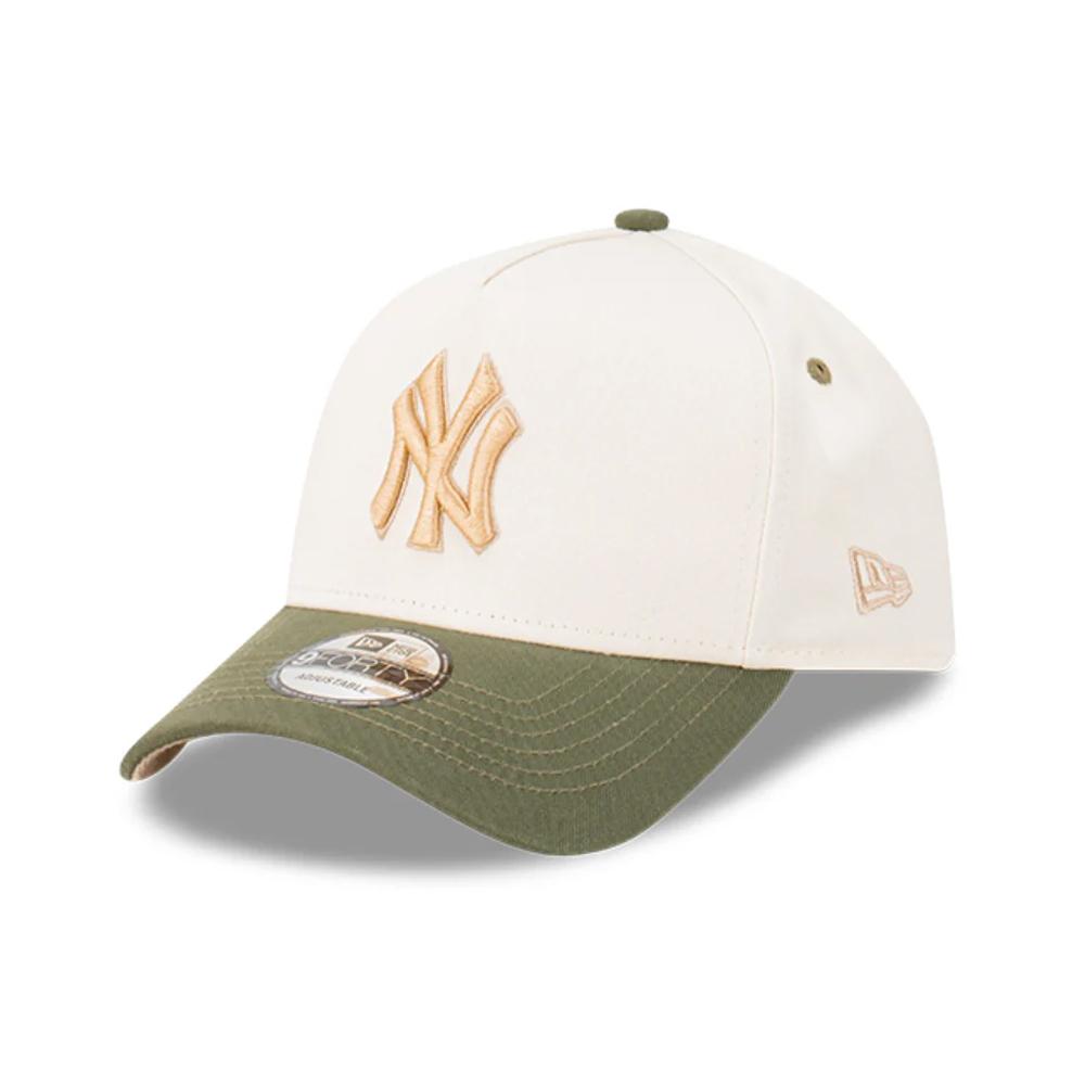 60497247 New Era Gorros MLB 9Forty New York Yankees Light Beige