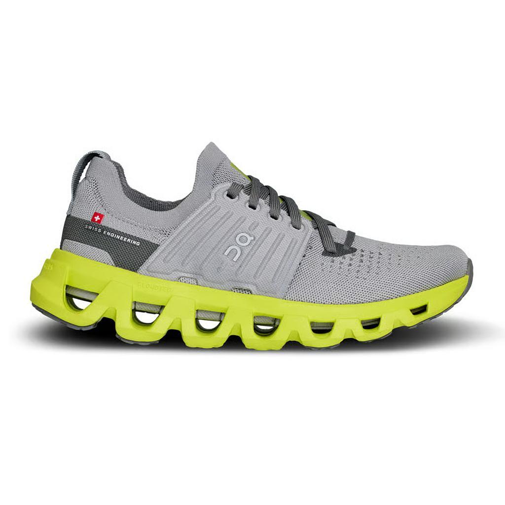 On Deportivos Masculino Running Cloudswift 4 Alloy/Lime