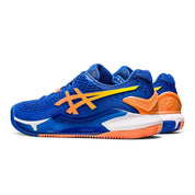 Asics Tenis Masculino Gel-Resolution 9 Clay Tuna Blue/Sun Peach