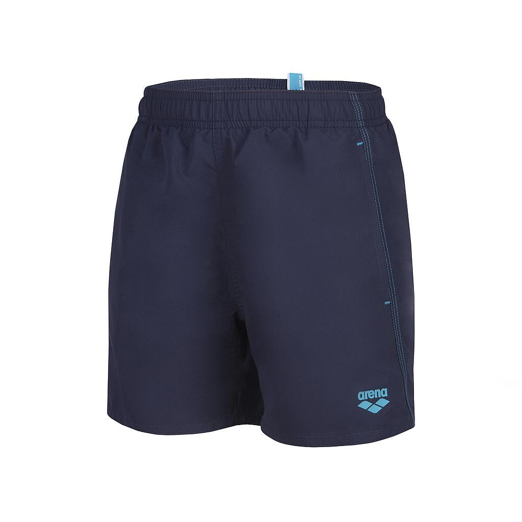 006447-782 Arena Short de baño Niños Natacion Beach Boxer Solid R Navy Turquoise
