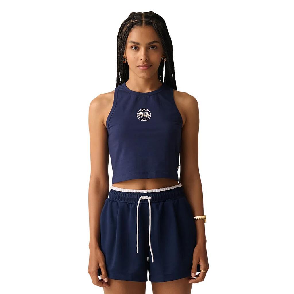 Fila Musculosas Femenino Moda One World Navy