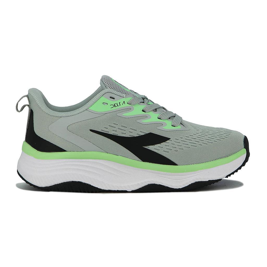 Diadora Deportivos Femenino Running Delta-L-40105 Lt Grey/Lime