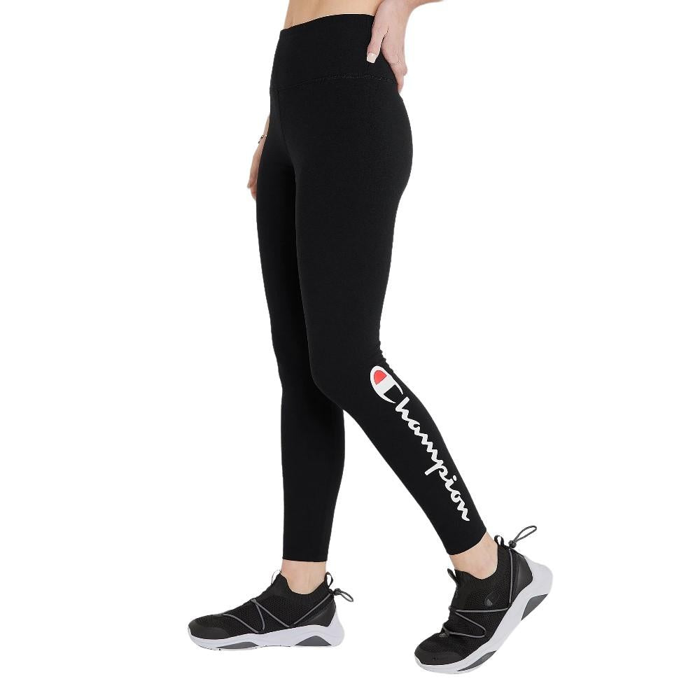 Champion Calza Femenino Authentic 7/8 Tight - Graphic Black