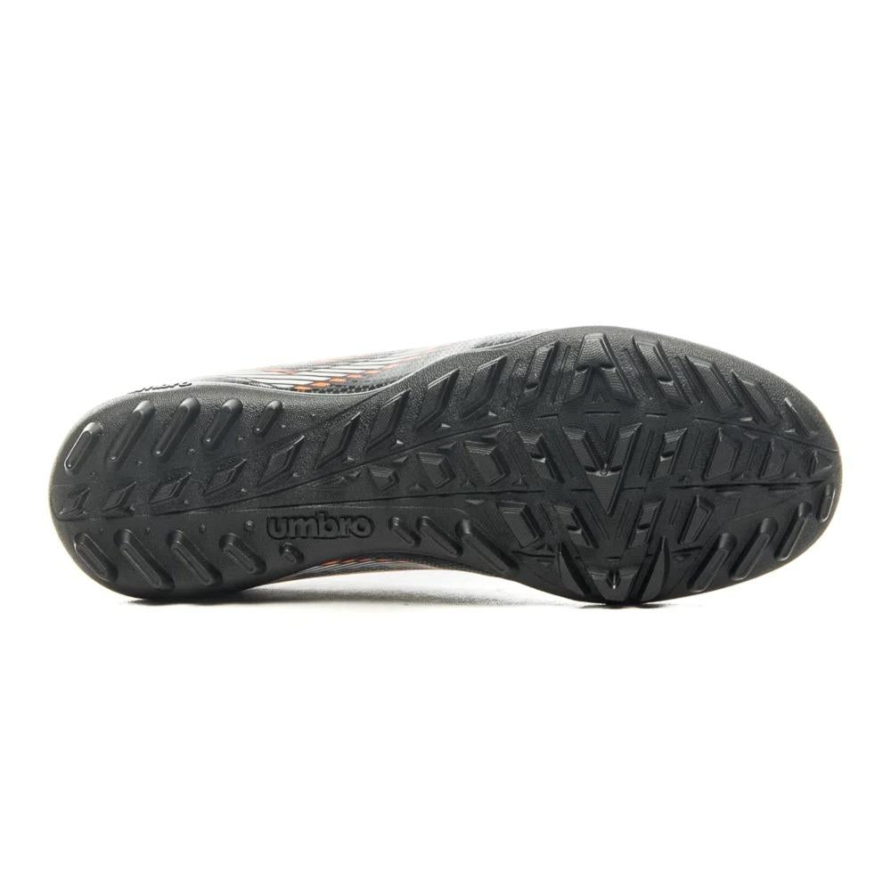 Umbro Futbol Society Masculino Play Negro/Blanco/Naranja Fluor