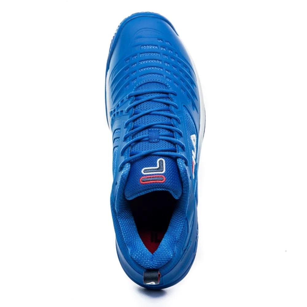 Fila Tenis Masculino Axilus Ace Clay Royal/Blanco/Rojo
