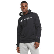 Champion Fleece Hoodie Masculino Powerblend Graphic Hoodie Fleece Black