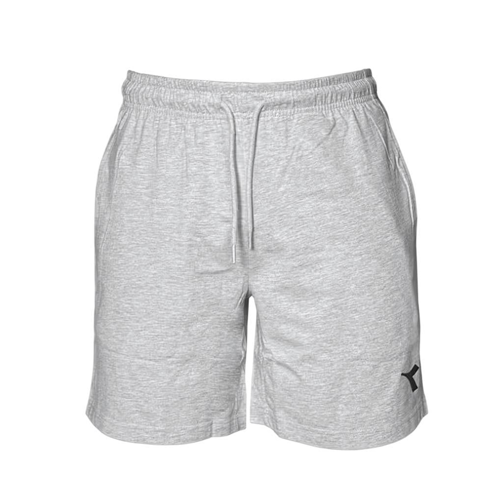Diadora Shorts Masculino Running Shorts Ess. Sports Light Middle Gray Melange