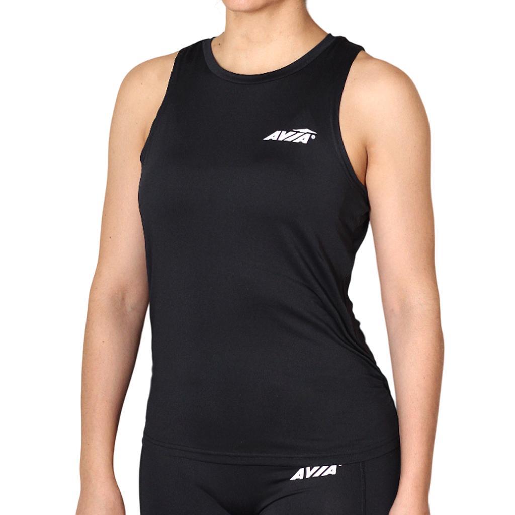 Avia Remeras Femenino Running California Black