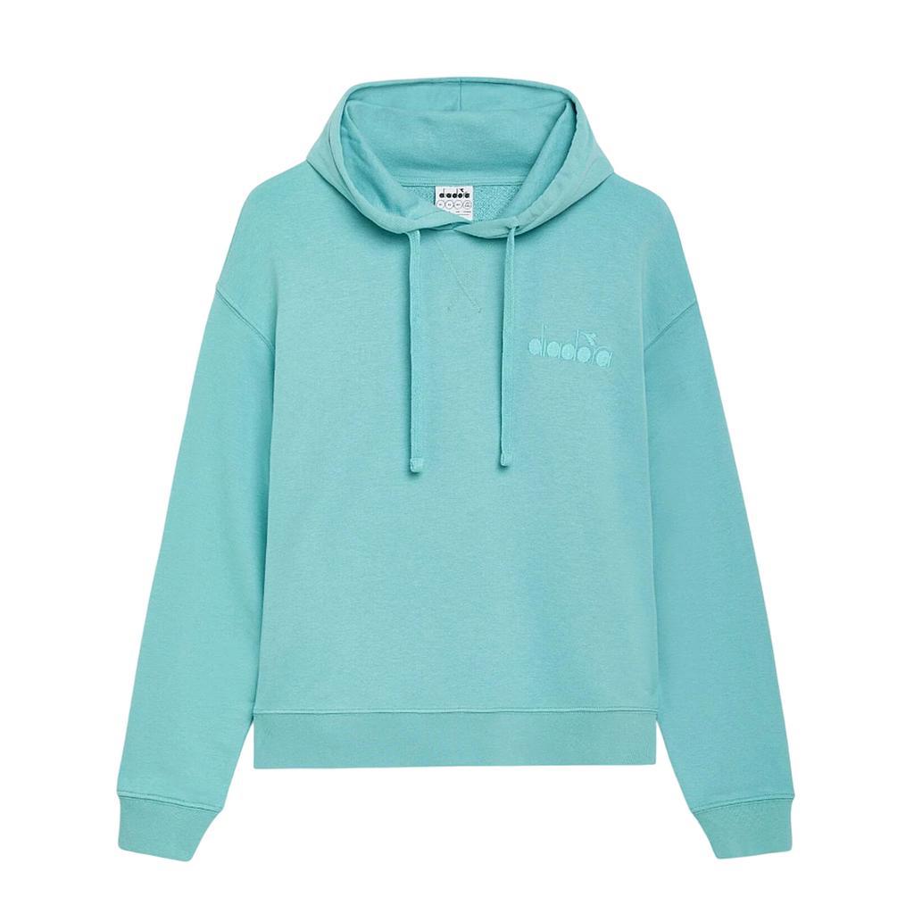 Diadora Canguros Unisex Moda Hoodie Athl. Logo Turquoise (65135)