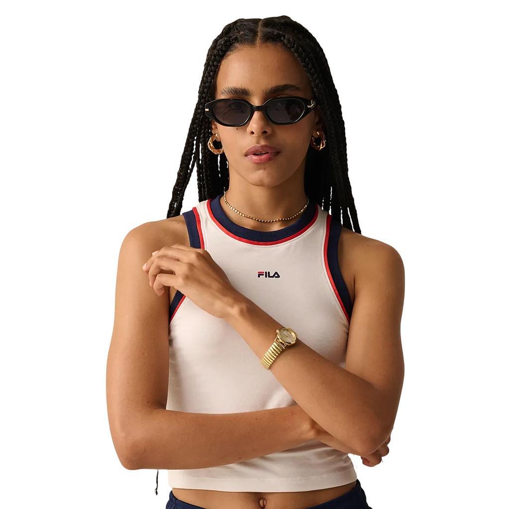 Fila Musculosas Femenino Moda Uc Slim Off White