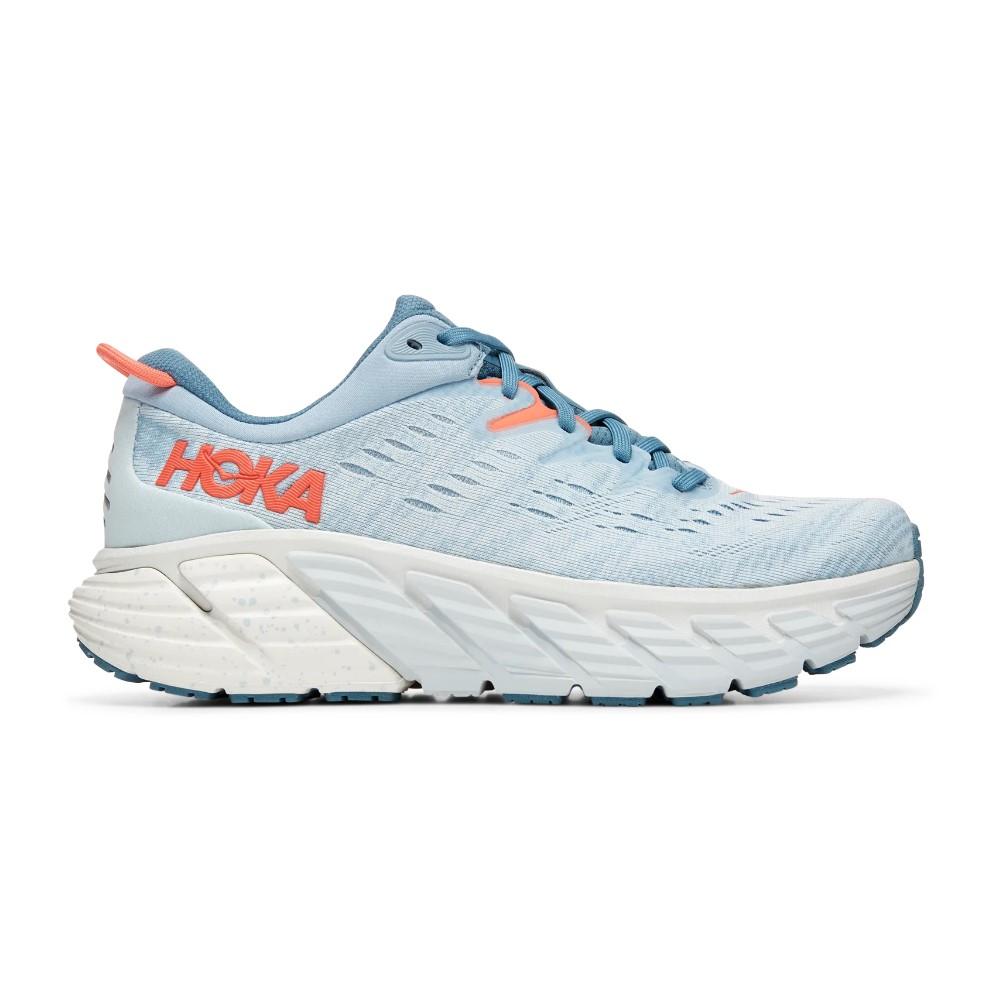 Hoka Running Femenino Gaviota 4 Blue Fog/Plein Air
