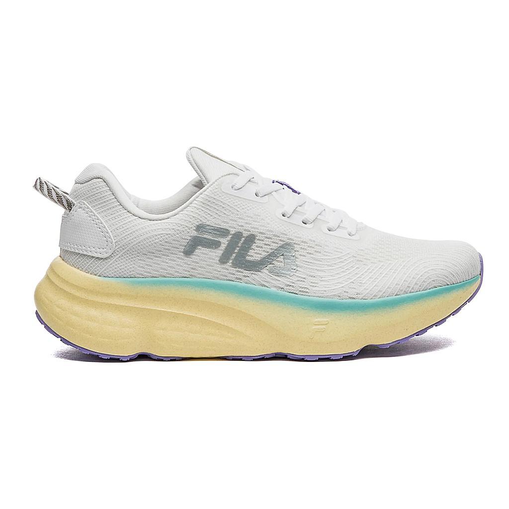Fila Deportivos Femenino Running Maxximus White/Silver/Pool Blue