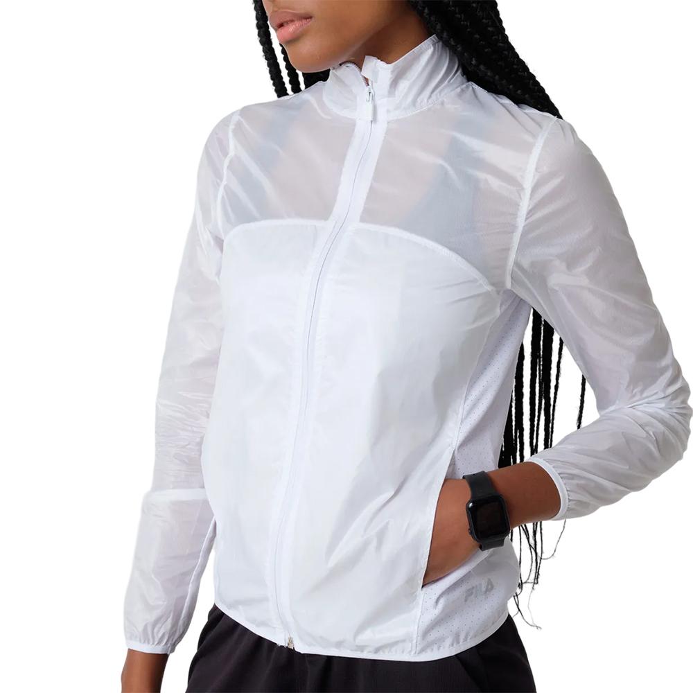 Fila Camperas Femenino Running Windbreak Core Run White