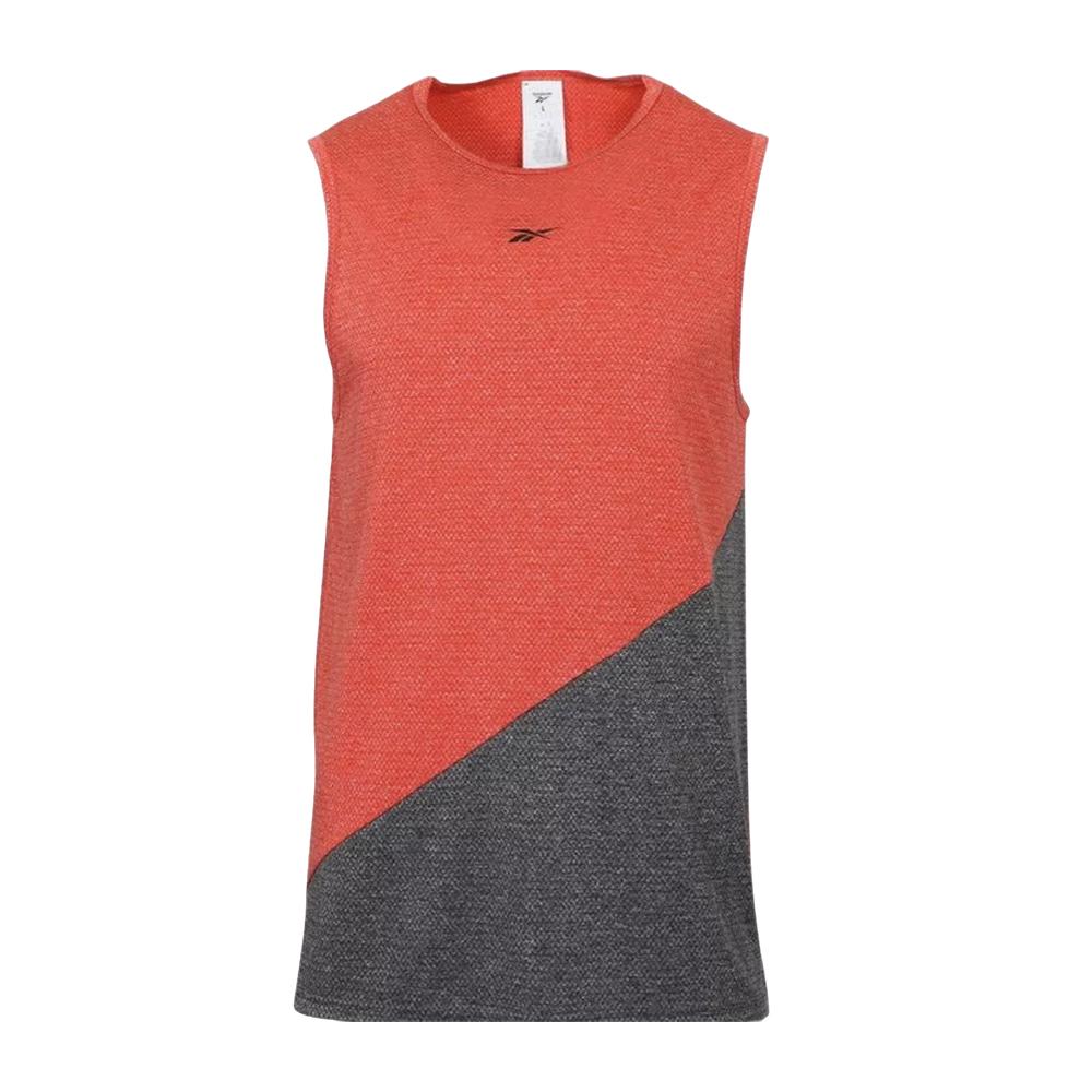 Reebok Camisillas Masculino Wor Melange Tank Legacy Red