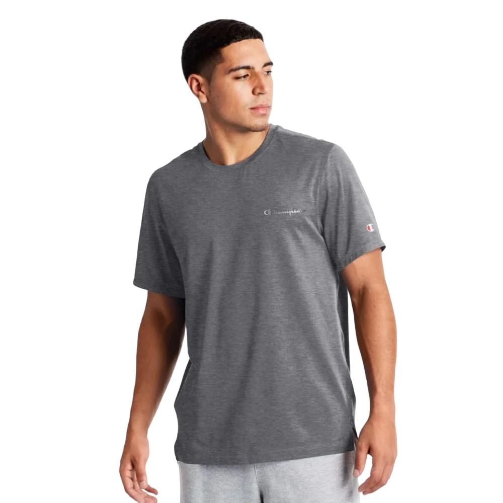 Champion T-Shirt Masculino Sport Tee Railroad Gray Heather