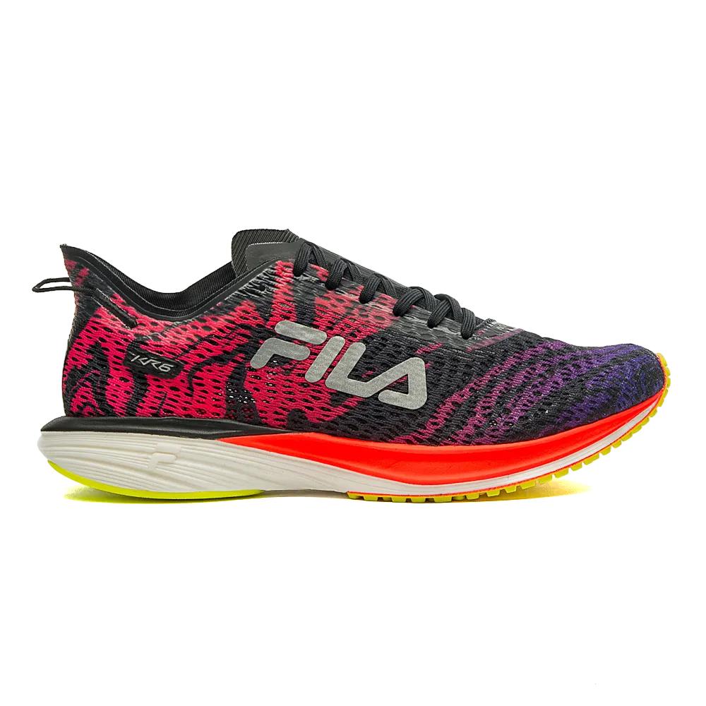Fila Deportivos Masculino Running Kr6 Negro/Multi Color