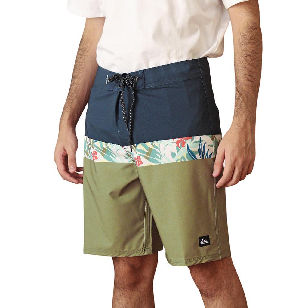 Quiksilver Shorts de Baño Masculino Moda Boardshort 19" Panel