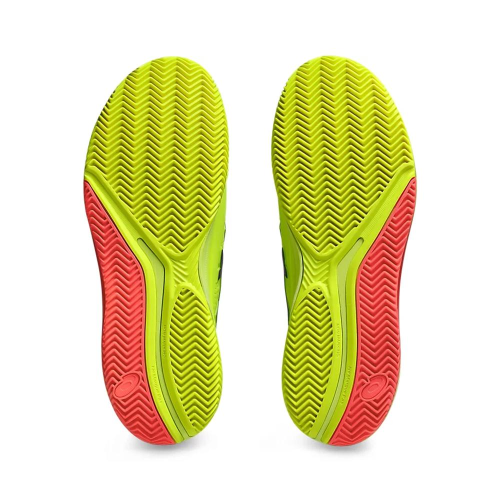 Asics Deportivos Masculino Tenis Gel Resolution 9 Clay Paris Safety Yellow/Black