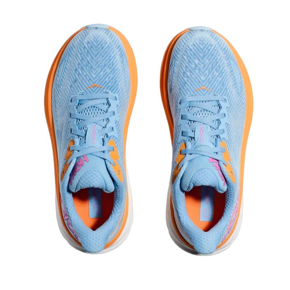 Hoka Running Femenino Clifton 9 Air Blue/Ice Water