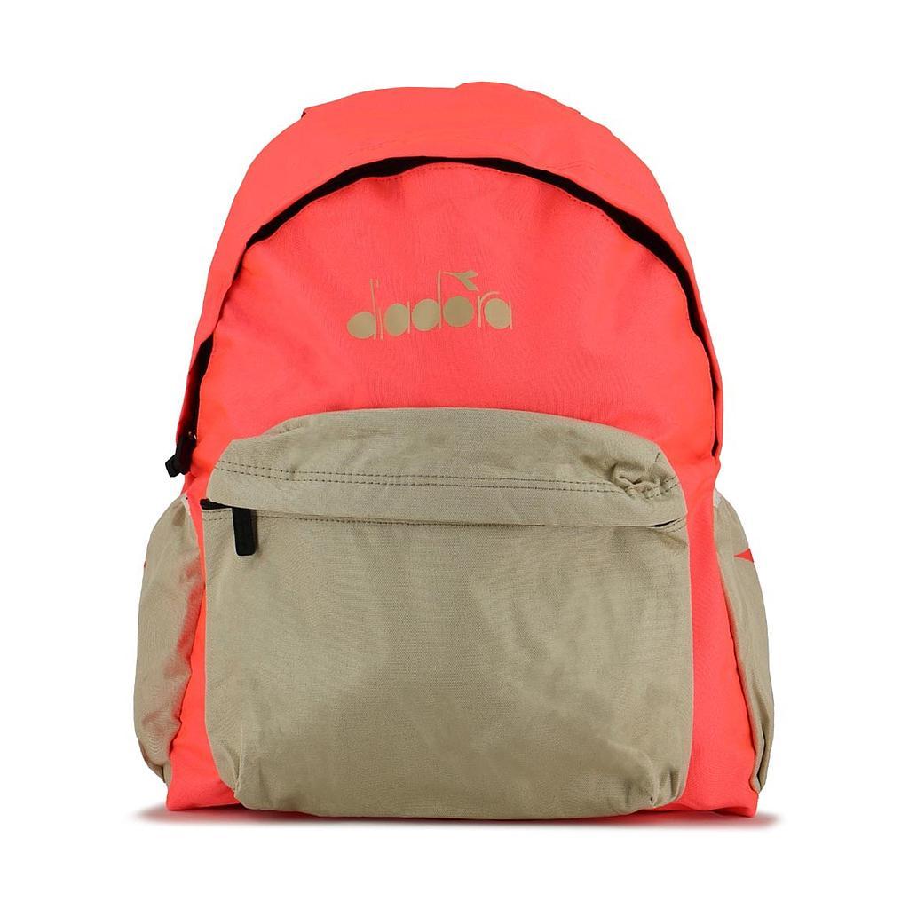 Diadora Mochilas Unisex Moda Backpack Orange/Beige