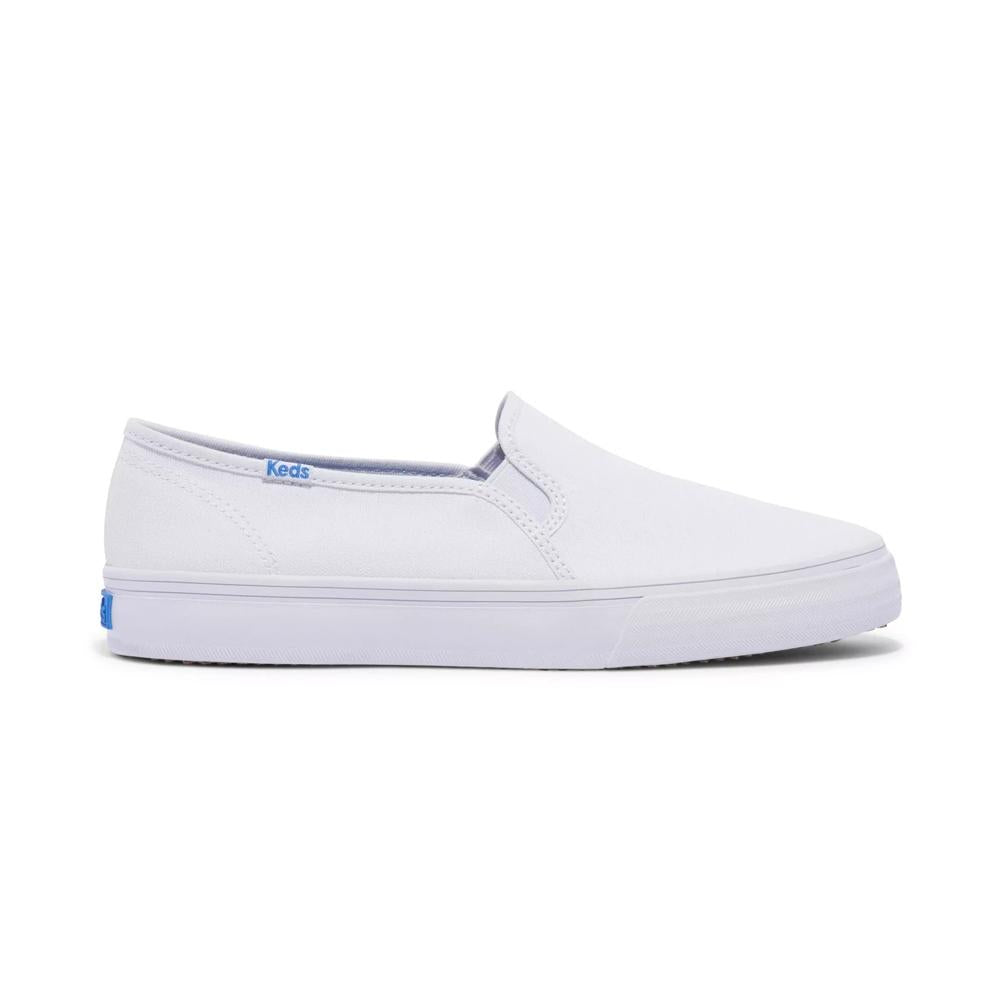 Keds Alpargatas Femenino Moda Double Decker Canvas White