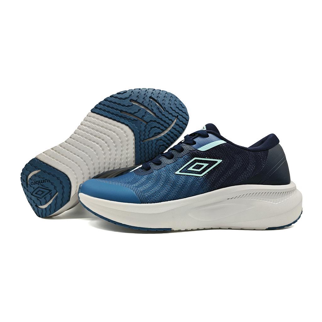 Umbro Deportivos Masculino Running Bacchus Azul Piedra/Celeste