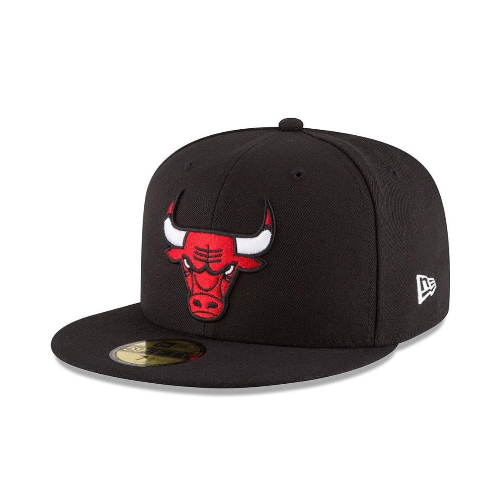 New Era Gorros NBA 59Fifty Chicago Bulls Black/Red/Grey