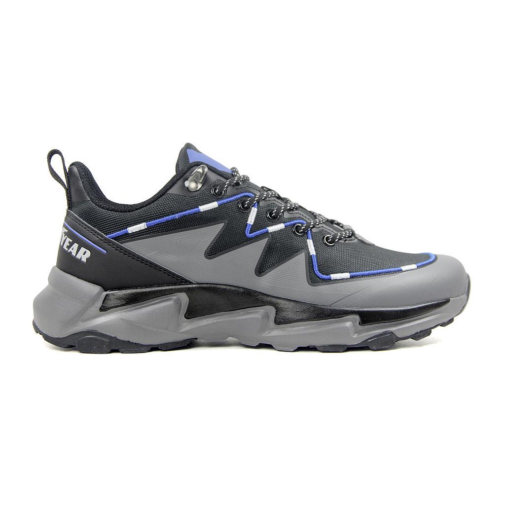 Goodyear Lifestyle Masculino Moda Briton Black/Steel Blue/Grey