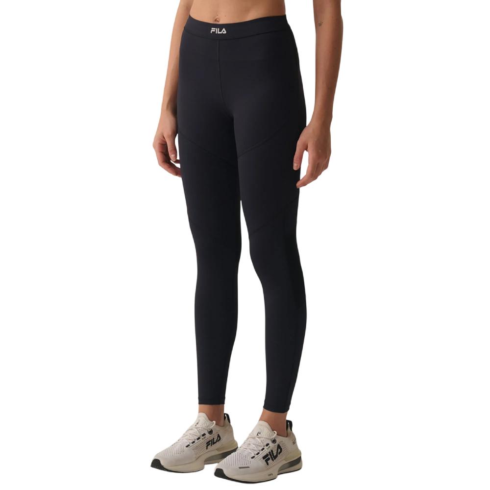 Fila Calzas Femenino Running Tights Racer Run Black/Silver