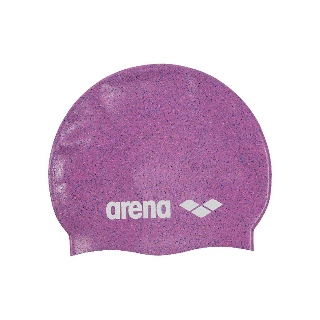 Arena Gorras de Natacion Unisex Natacion Silicone Jr Cap Pink Multi
