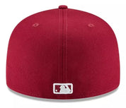 New Era Gorros MLB 59Fifty Los Angeles Dodgers Bordó/Grey/White