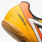 Umbro Futbol Indoor Masculino Prisma Amarillo/Blanco/Naranja Fluor