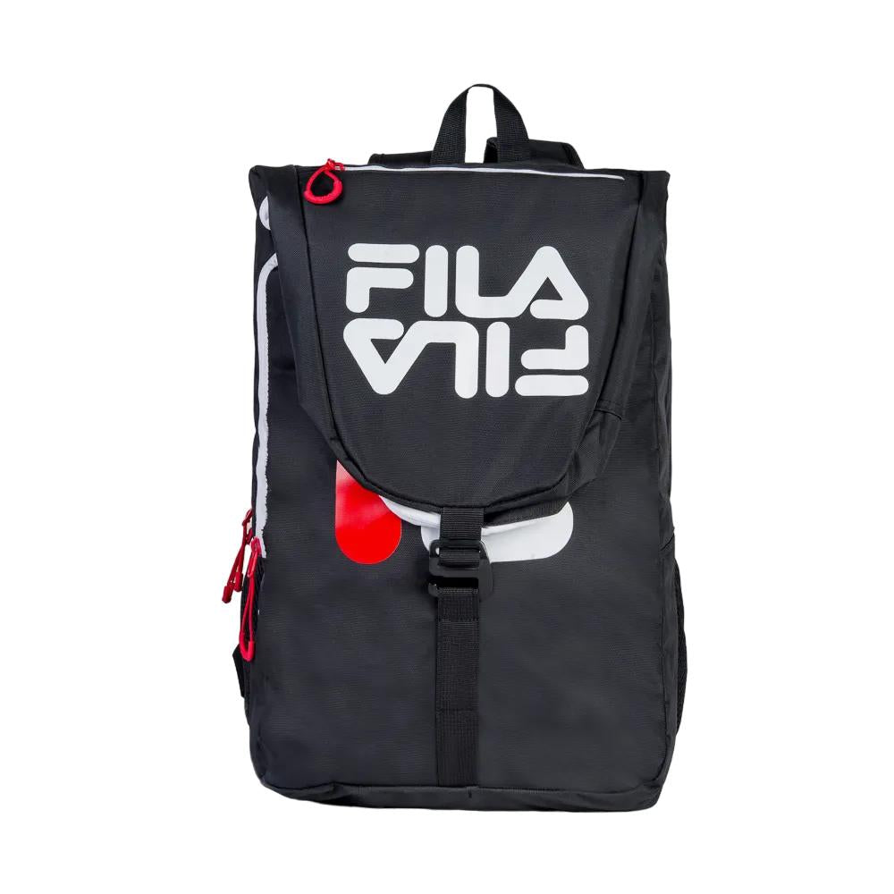 Fila Mochilas Unisex Tenis Backpack Raqueteira Sport Black
