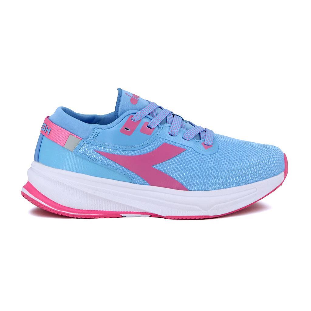 Diadora Deportivos Femenino Running Rush-L-2387 Skyblue/Pink