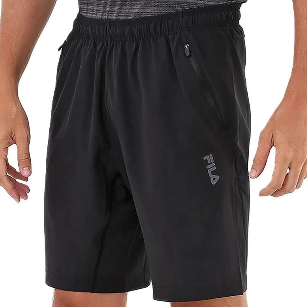Fila Bermudas Masculino Training Zip Iv 9 Black