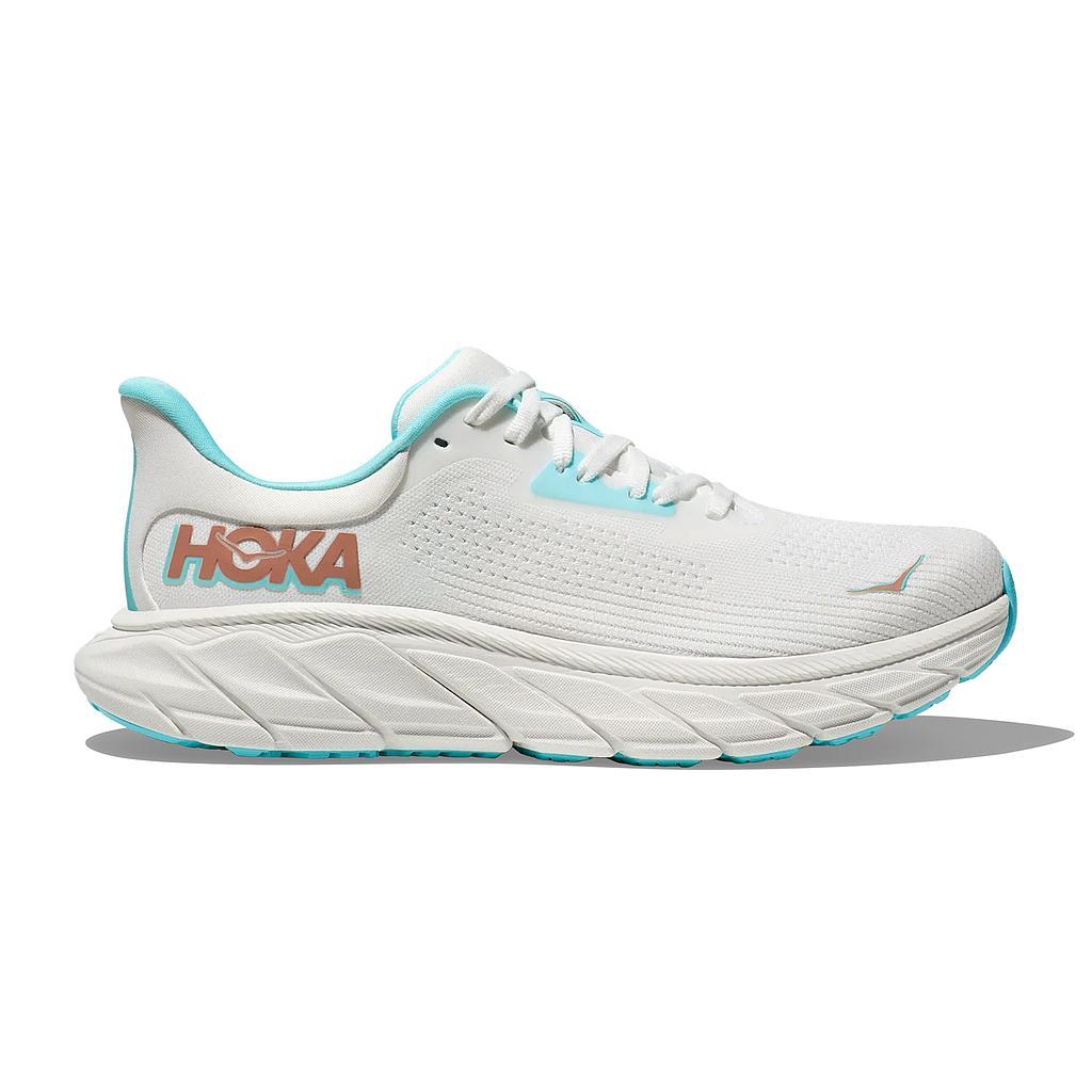 Hoka Deportivos Femenino Running Arahi 7 Wide Frost/Rose Gold